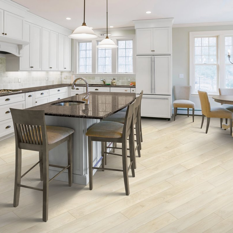 Warehouse Tile & Carpet providing laminate flooring for your space in Baltimore, MD - Tresta- Pumice Oak